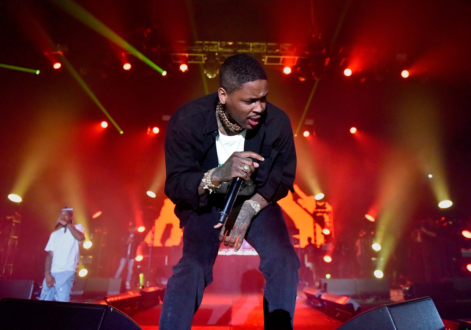 YG performing live on stage