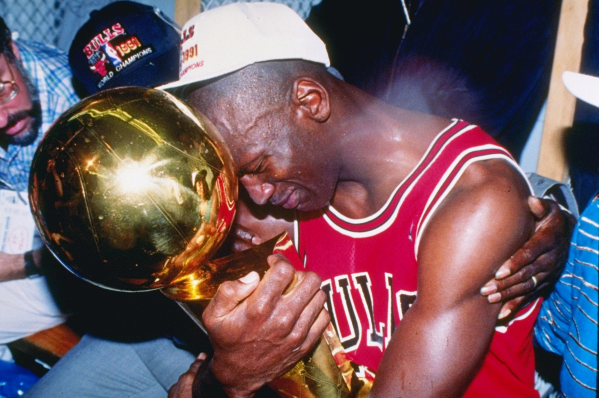 Michael Jordan's first NBA tittle.
