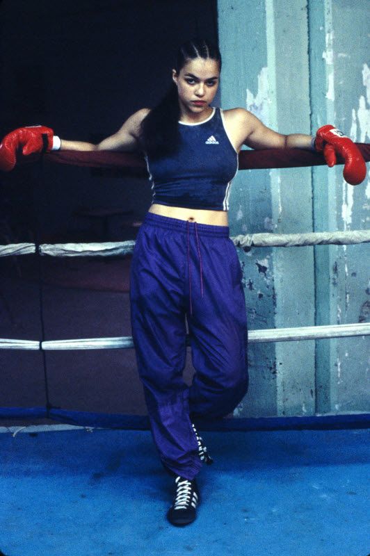 Michelle Rodriguez in her debut movie Girlfight in 2000.