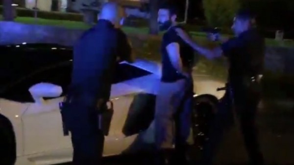 Dan Bilzerian getting arrested.
